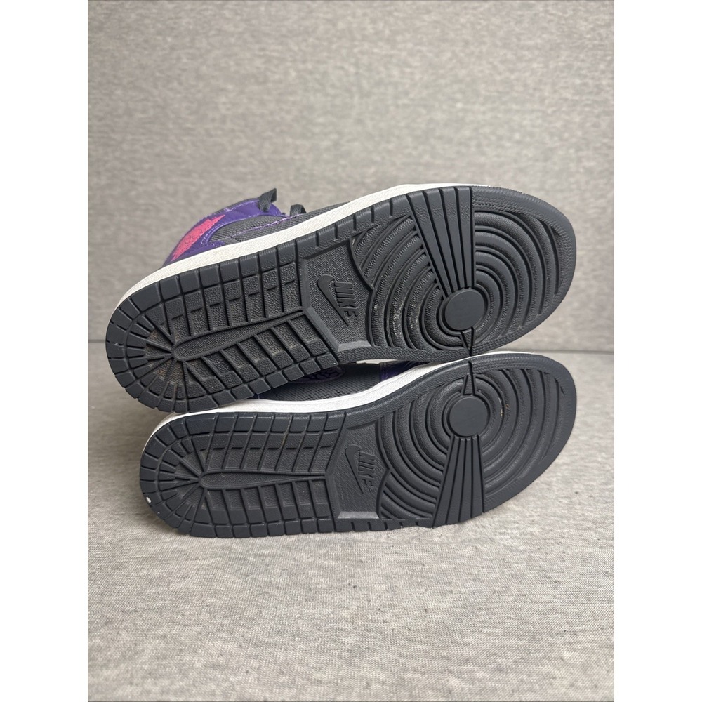 Nike Air Jordan 1 Phat Anthracite Black Club Purple Spark Men Sz 9.5 364770 025 - Picture 9 of 10